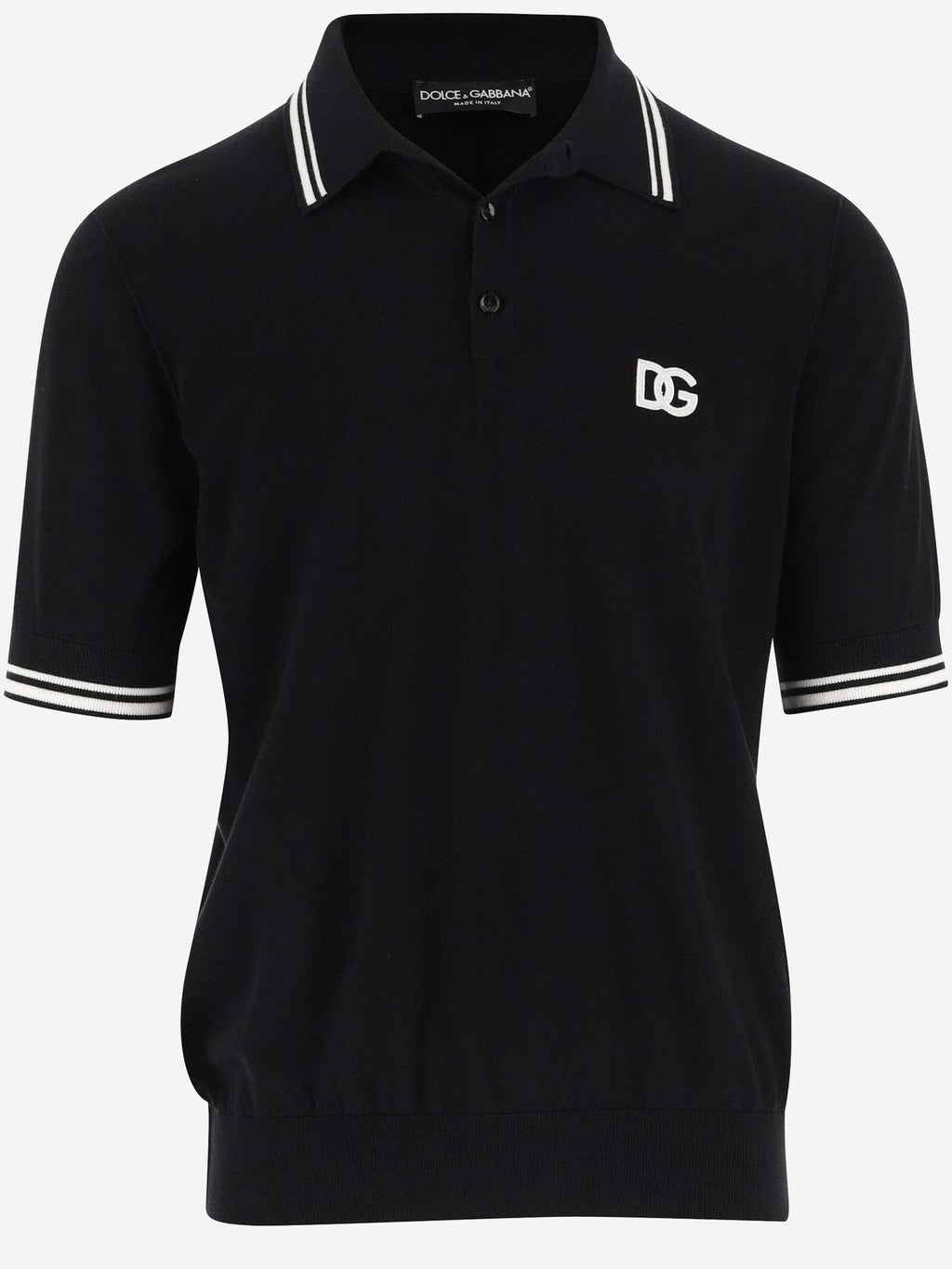 Dolce & Gabbana Cotton Polo Shirt With Logo