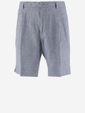 Dolce & Gabbana Linen Bermuda Shorts
