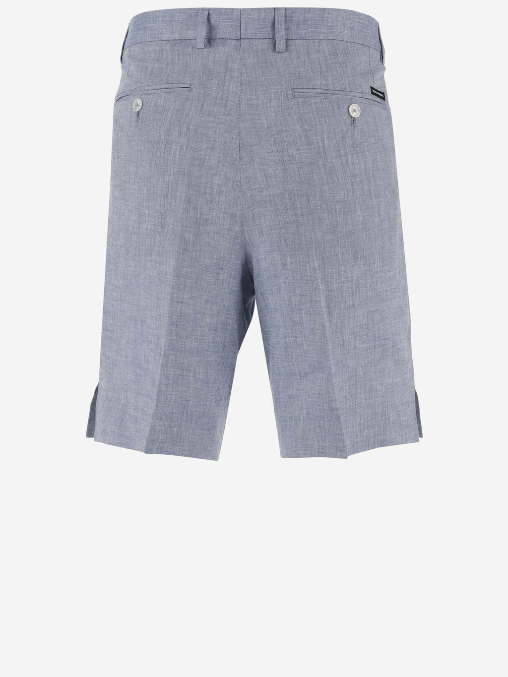 Dolce & Gabbana Linen Bermuda Shorts