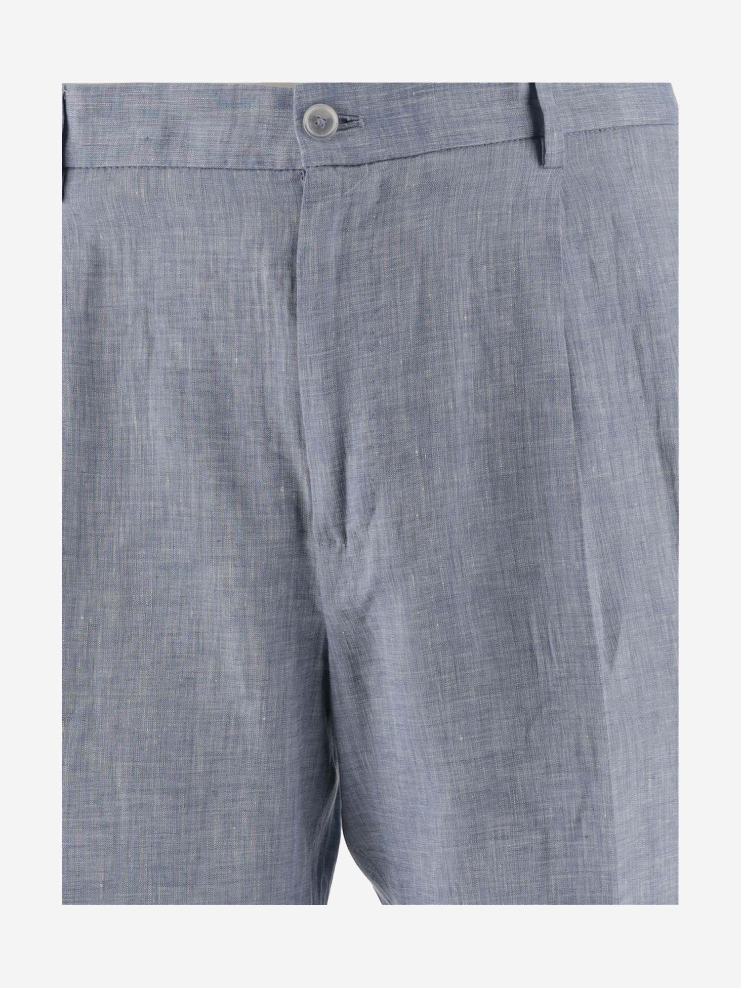 Dolce & Gabbana Linen Bermuda Shorts