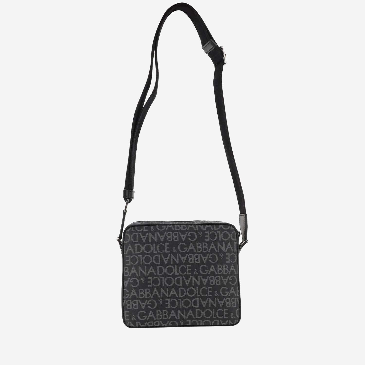 Dolce & Gabbana Coated Jacquard Shoulder Bag