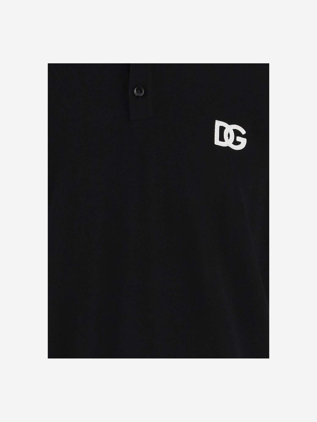 Dolce & Gabbana Cotton Polo Shirt With Logo