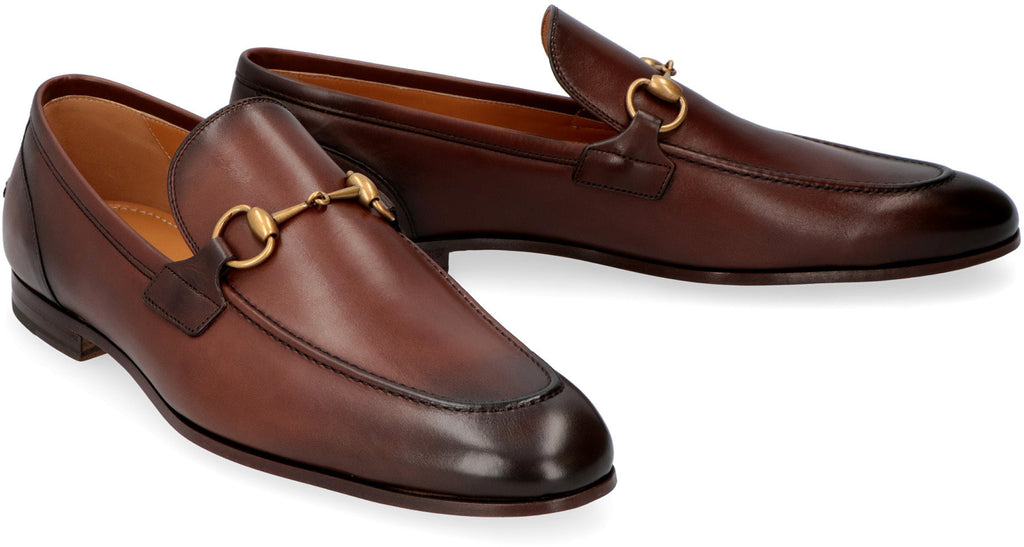 GUCCI Two-Tone Leather Loafers for Men Banlieue91
