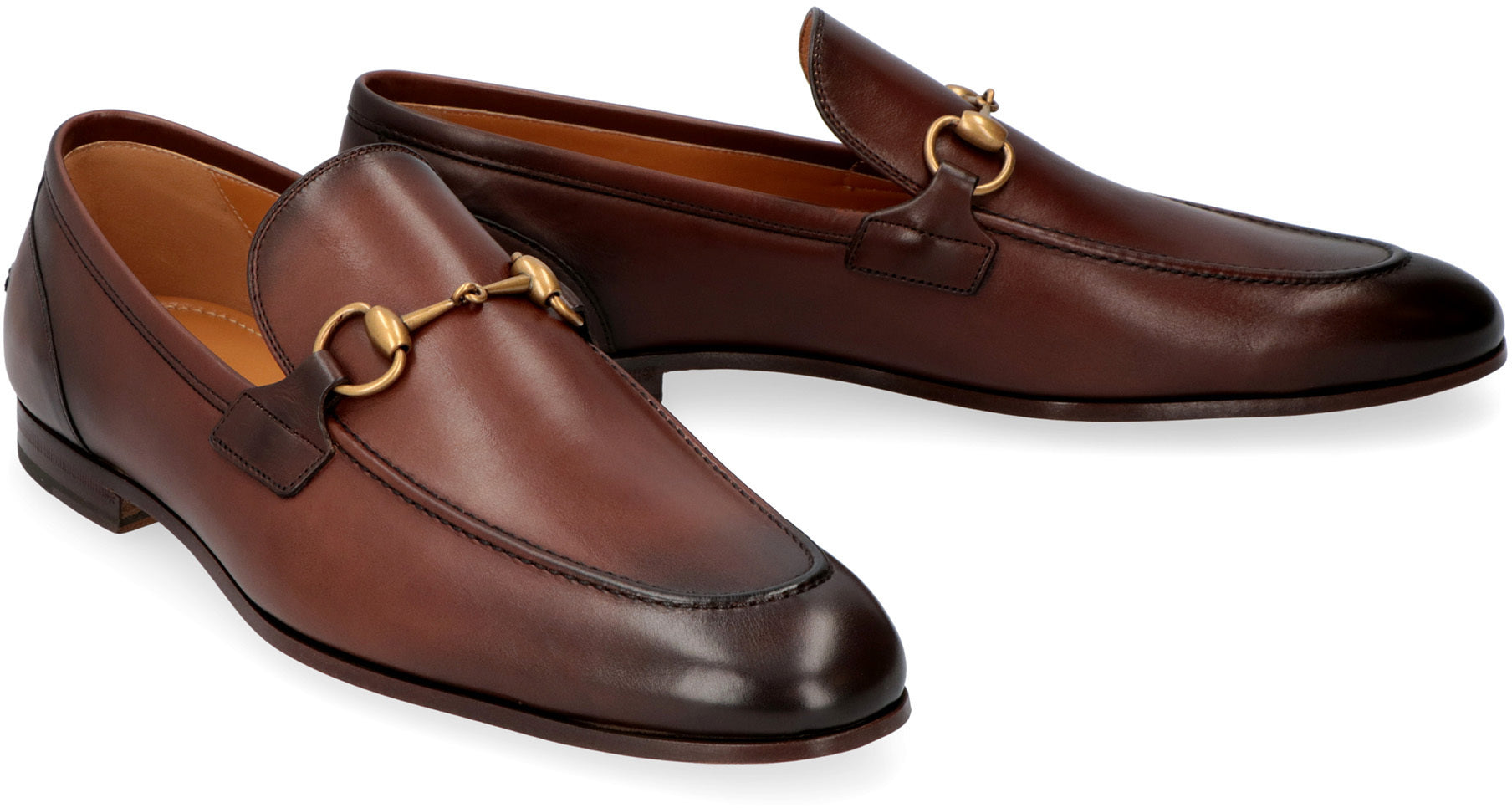 GUCCI Two-Tone Leather Loafers for Men Banlieue91