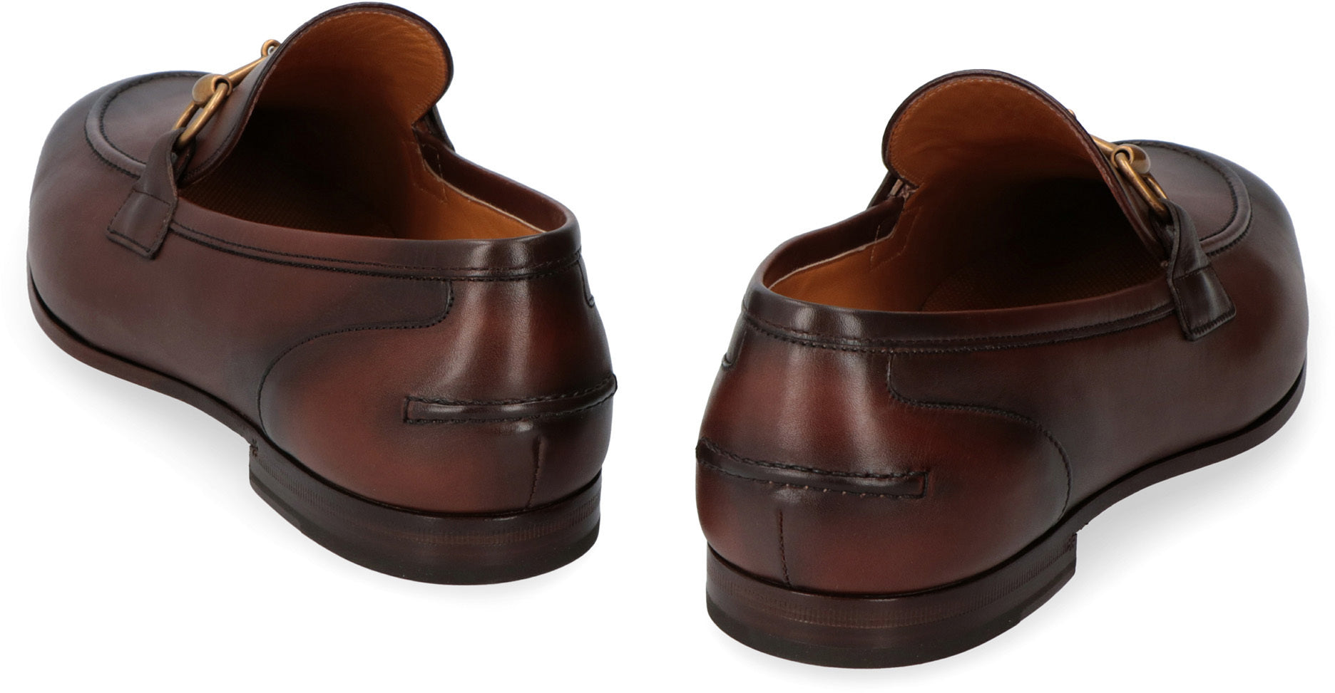 GUCCI Two-Tone Leather Loafers for Men Banlieue91