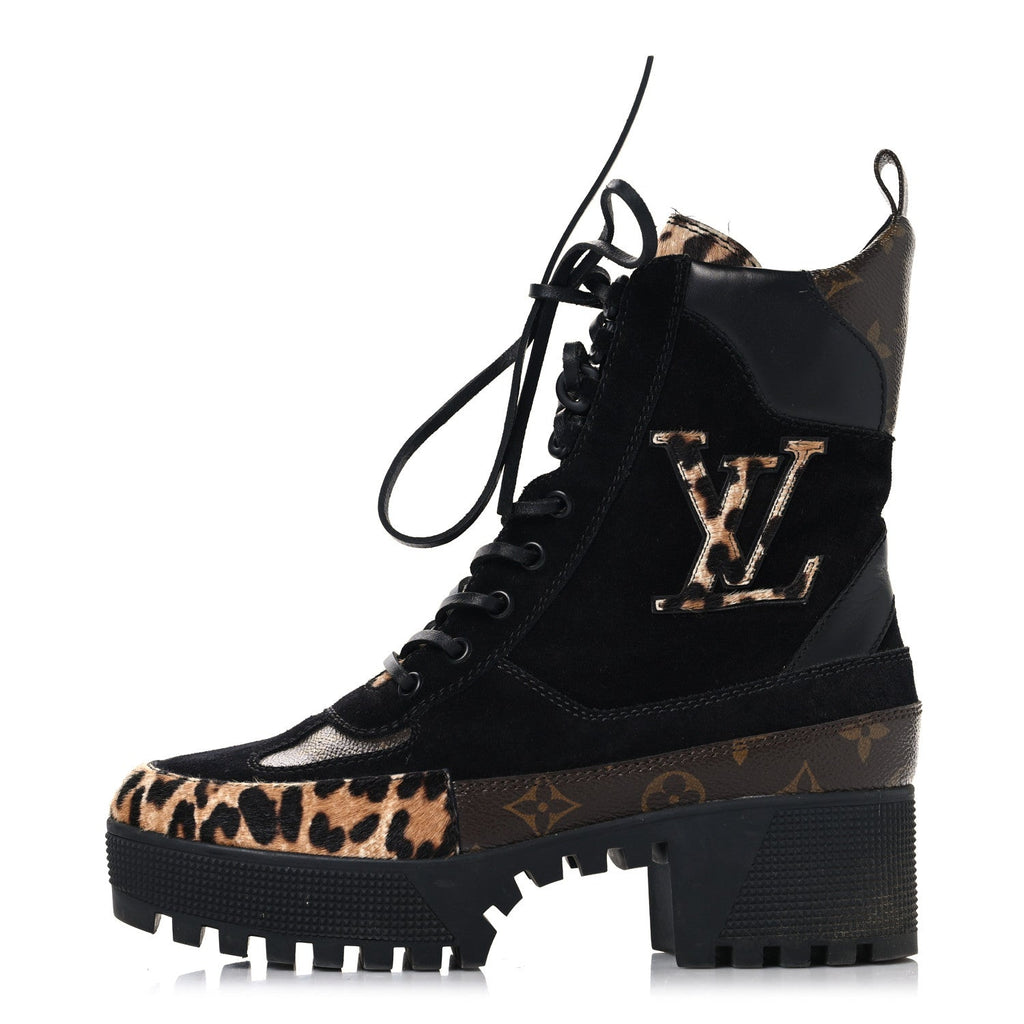 Louis Vuitton  Laureate Platform Desert Boots