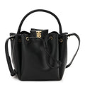 Burberry Calfskin Monogram Motif TB Bucket Black Banlieue91