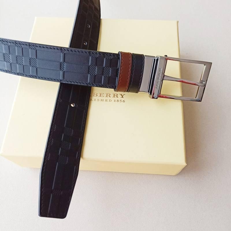 Burberry Leather Vintage Belt 'Black' Banlieue91