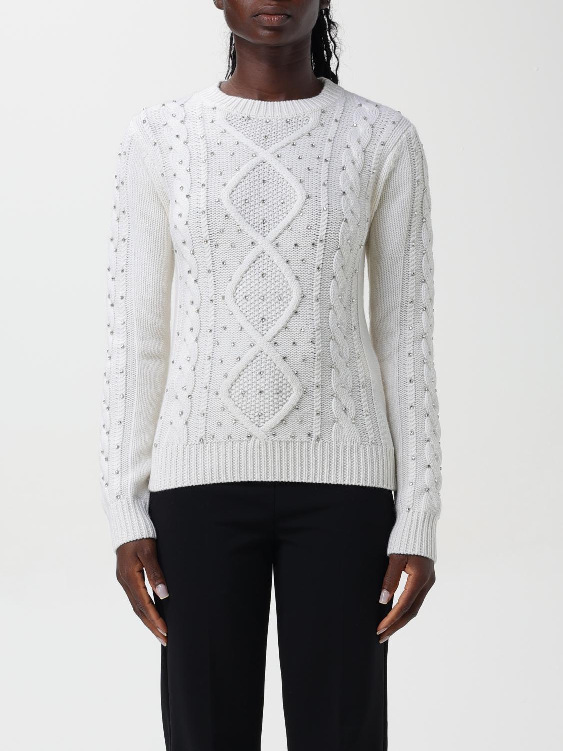 Max Mara Sweater Woman Yellow Cream