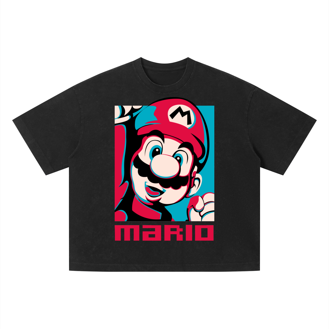 Unisex Vintage Wash Boxy T-Shirt