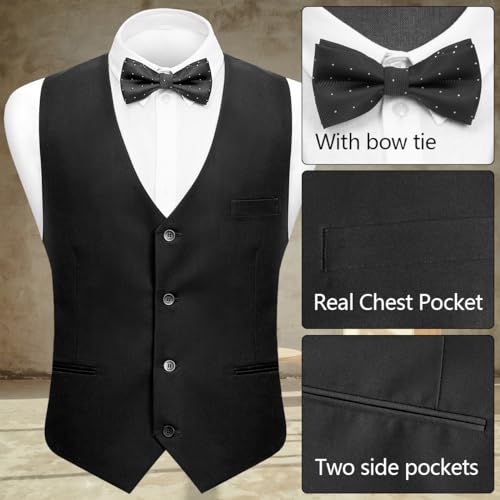 WYWK Men's Classic Three-piece Formal Suit WYWK