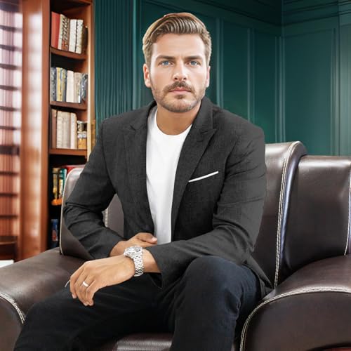 WYWK Men's Casual Suit Jacket for Spring and Summer WYWK