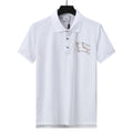 Burberry White T-Shirt With Collar Banlieue91