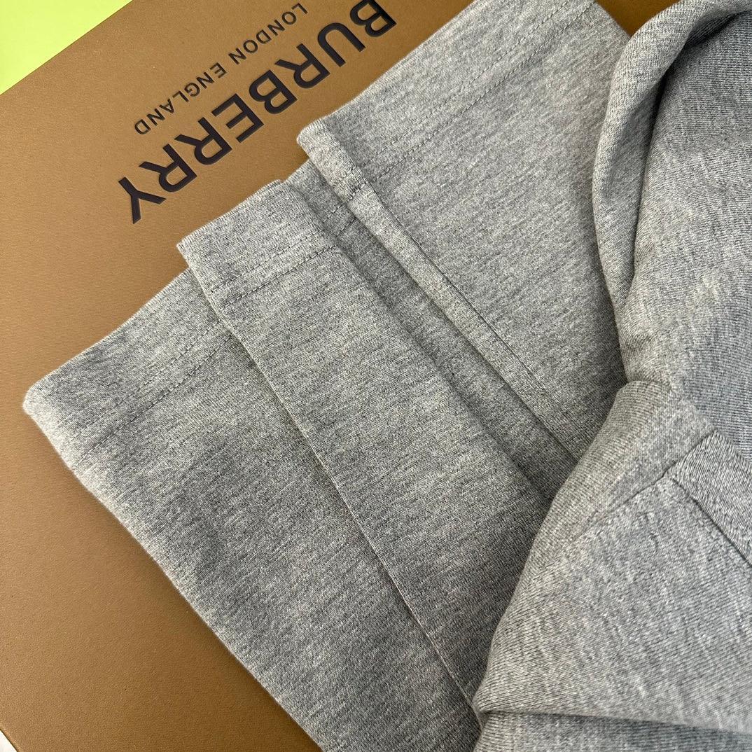 Burberry T-Shirt Without Collar 'Grey' Banlieue91