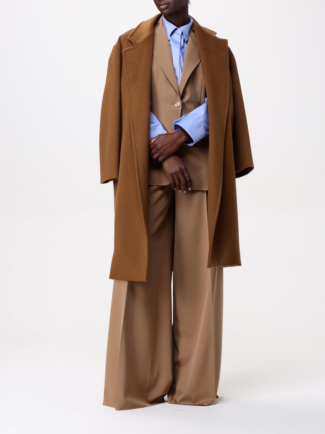 Max Mara Coat Woman Brown