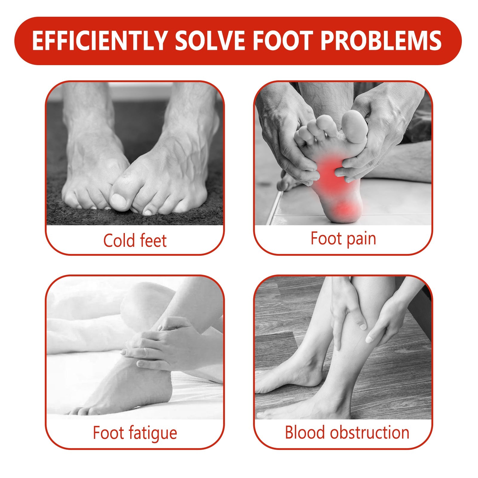 Self-Heating Massage Socks, Winter Outdoor Sports Wind And Cold Foot Care Massage Socks