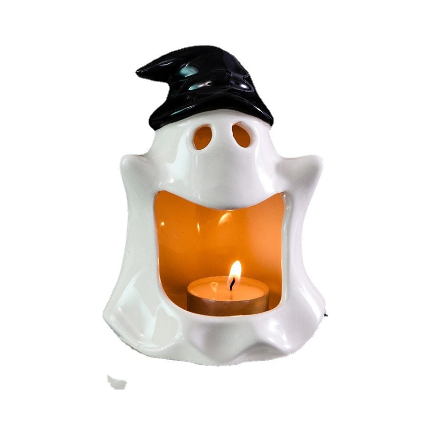 Special Halloween Ghost Festival Ceramic Craft Ornaments FLIPSTYLEZLLC