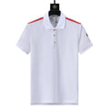 Moncler White T-Shirt with Collar Banlieue91