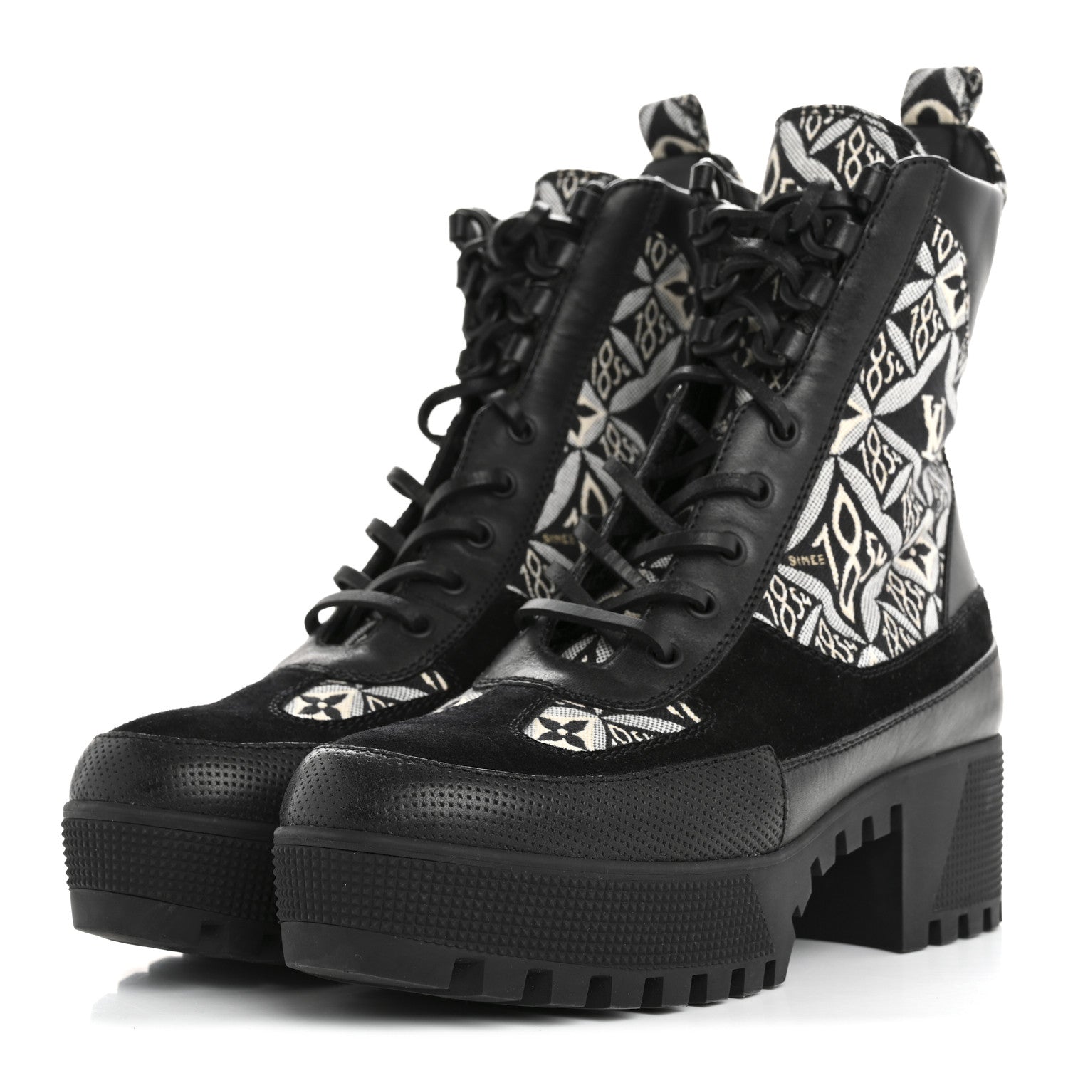 Louis Vuitton  Laureate Platform Desert Boots