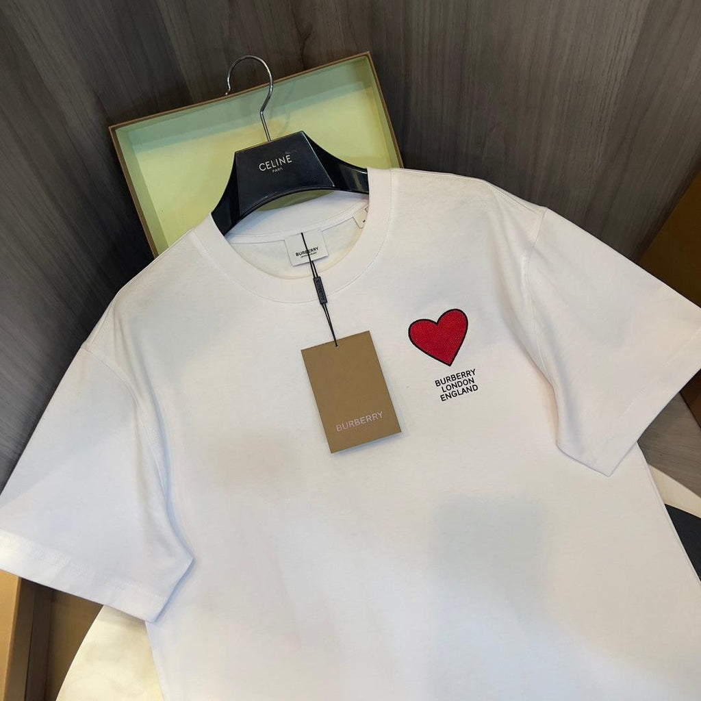 Burberry T-Shirt Without Collar 'White' Banlieue91
