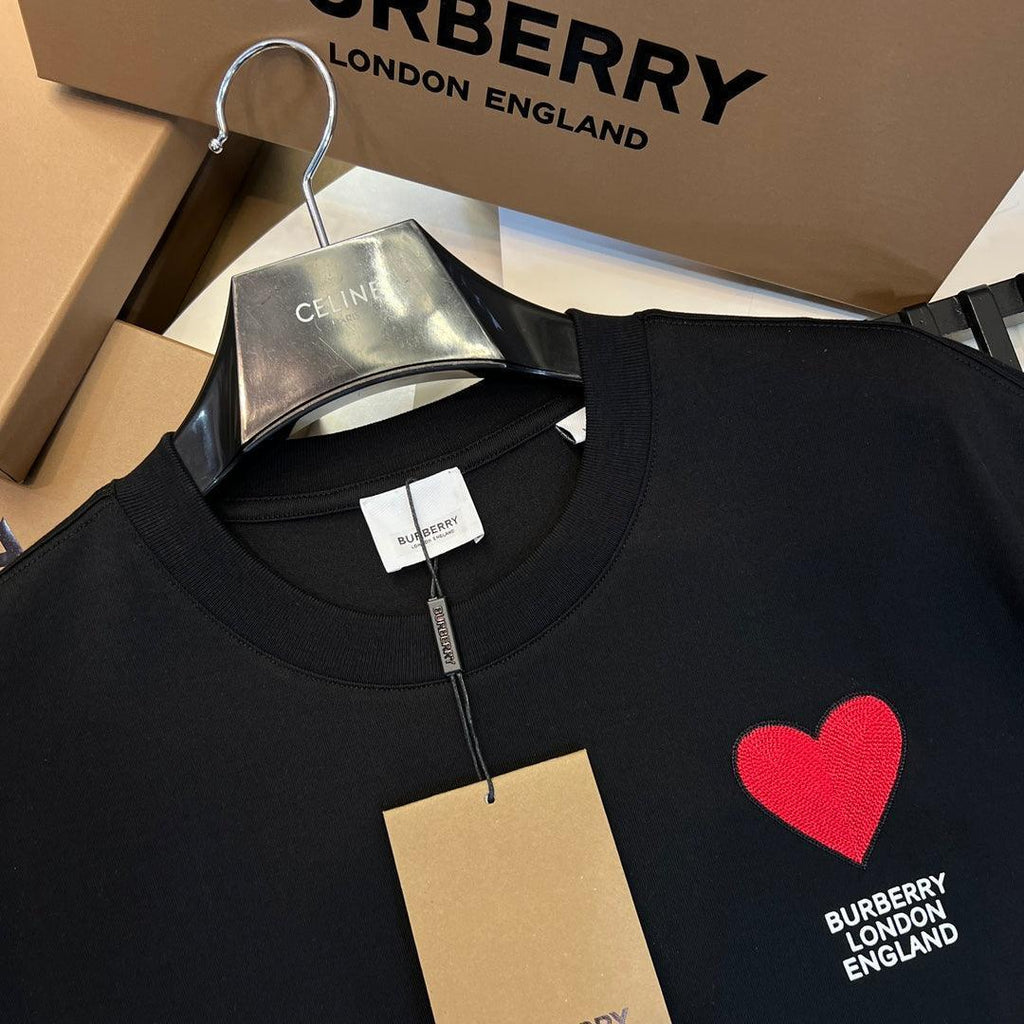 Burberry T-Shirt Without Collar 'Black' Banlieue91