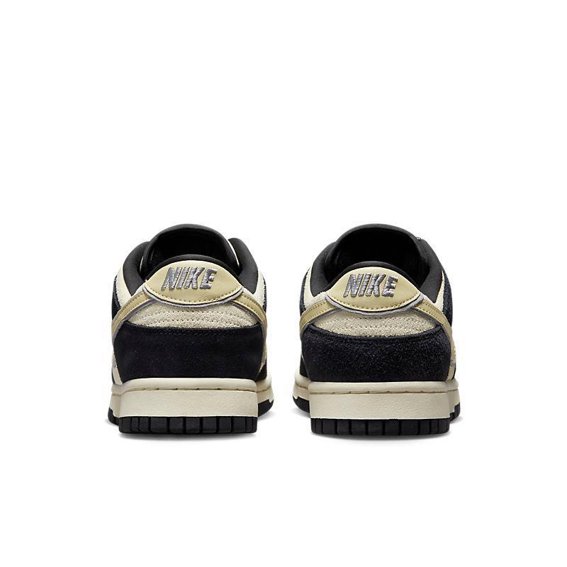 Nike Dunk Low LX Black Suede Team Gold Banlieue91