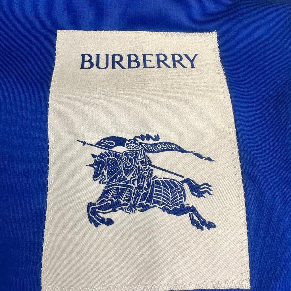 Burberry Blue T-Shirt Without Collar Banlieue91