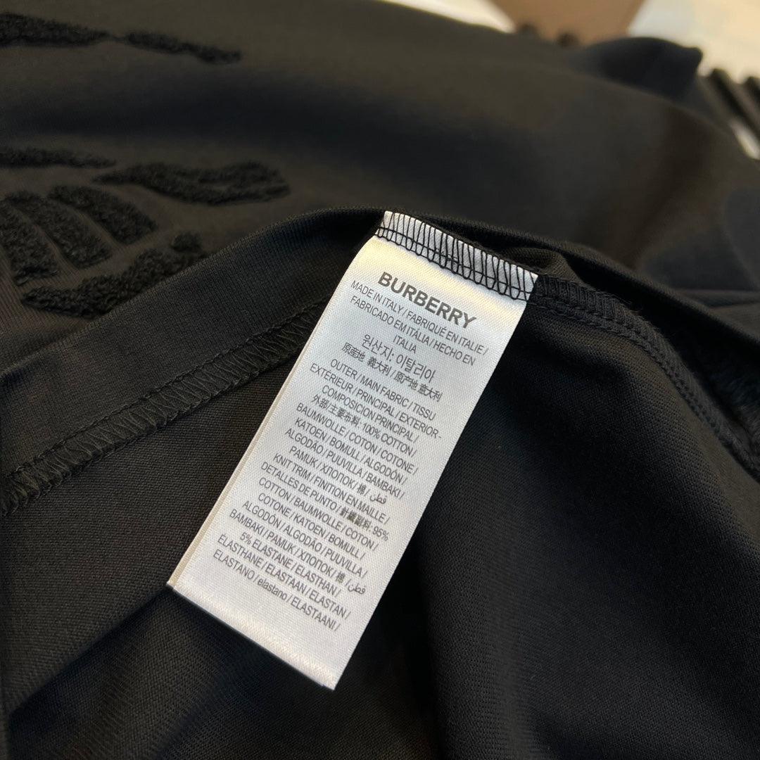 Burberry T-Shirt Without Collar 'Black' Banlieue91