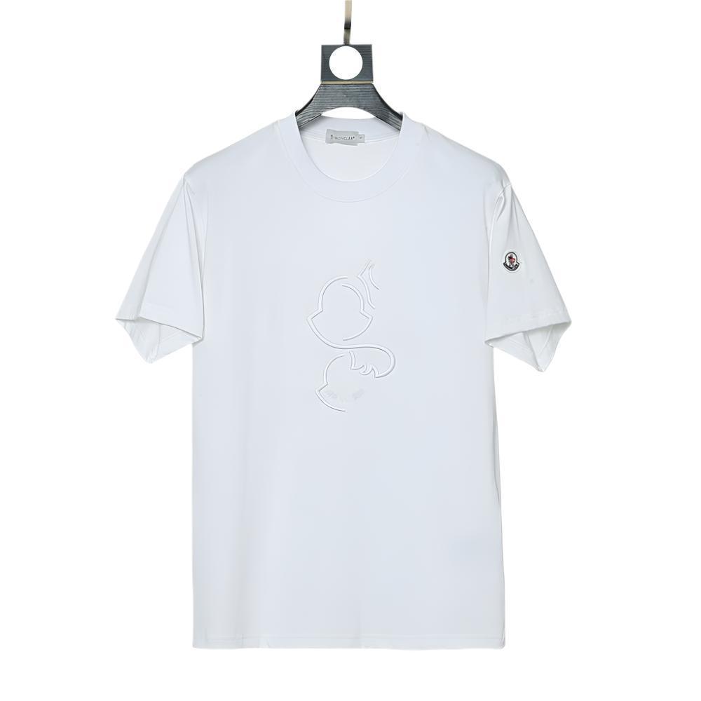 Moncler T-Shirt Without Collar 'White' Banlieue91