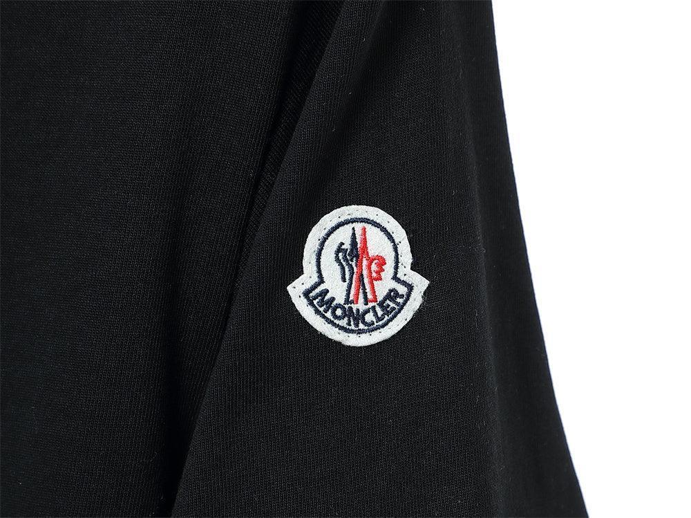 Moncler T-Shirt Without Collar 'Black' Banlieue91