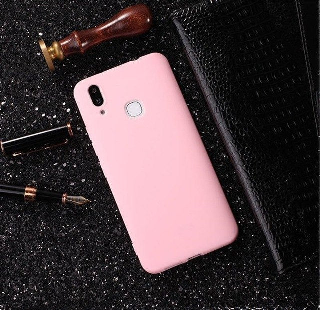 Solid Color Soft Case For Vivo X21Case Vivo Case Silicone Back Cover For Vivo X20 Coques Capa Funda V.I.P Digital Presence