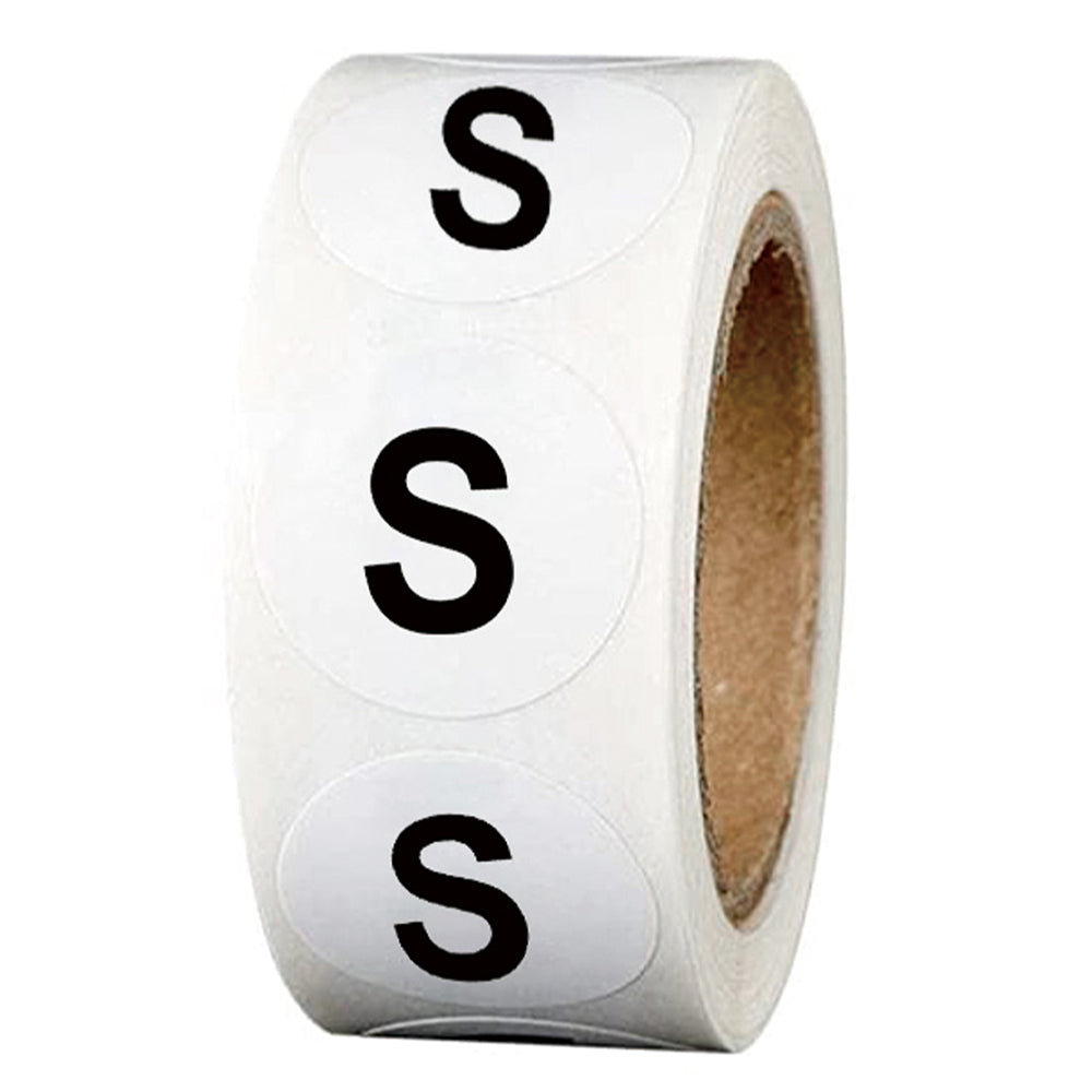 S M L XL Size Clothes Hat Size Sticker Sticker FLIPSTYLEZLLC