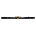 GUCCI Embellished coated-canvas and leather belt 'Black' Banlieue91