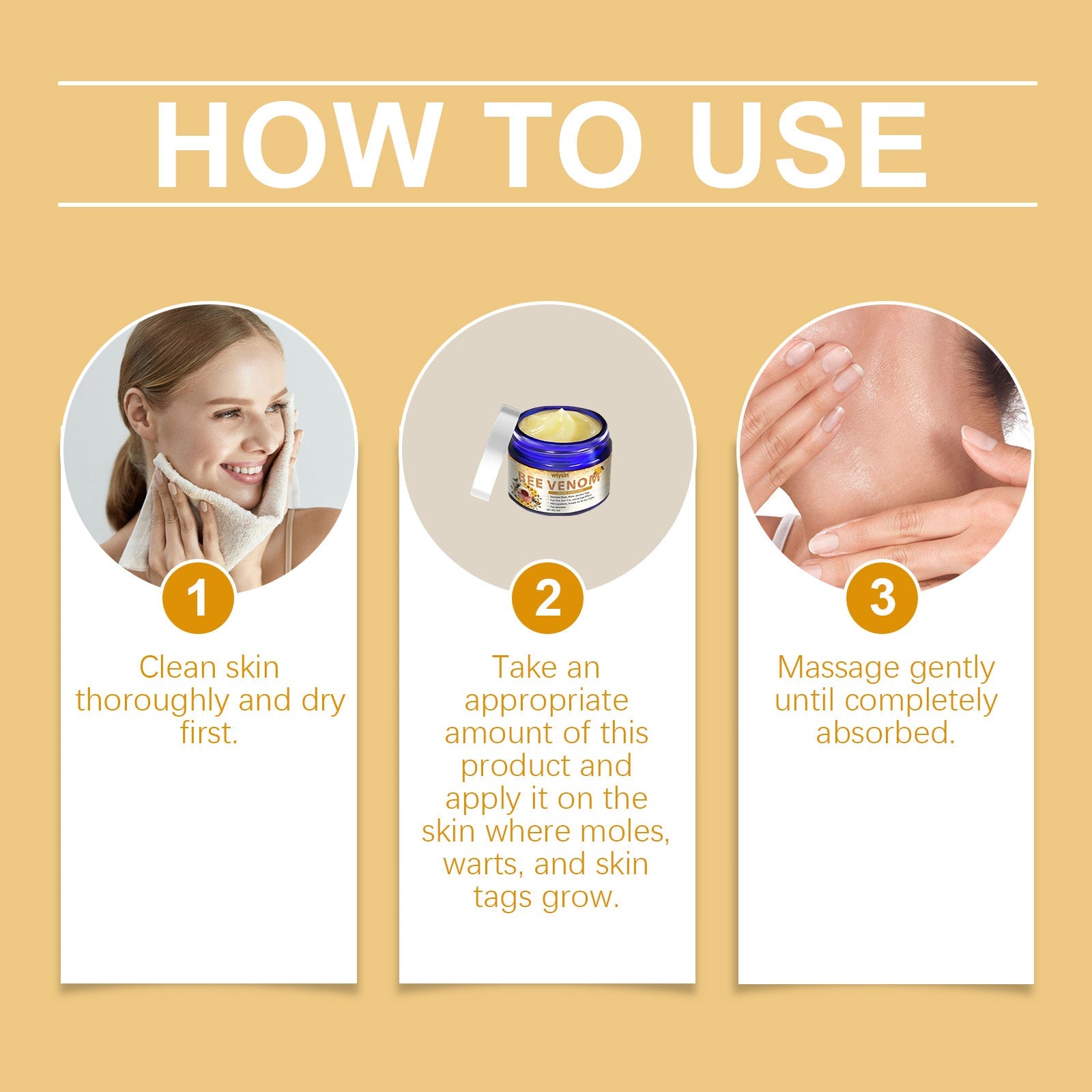 Bee Venom Skin Care Cream Improves Skin Condition Gently Repair Skin Keyou Smooth Skin Care