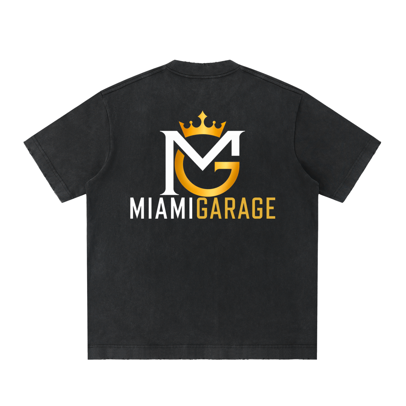 Heavyweight Vintage Washed Frayed T-Shirt