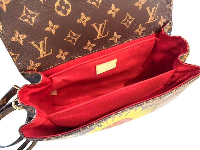 LOUIS VUITTON LV GHW Pochette Metis 2 Way Shoulder Bag Monogram Brown Banlieue91