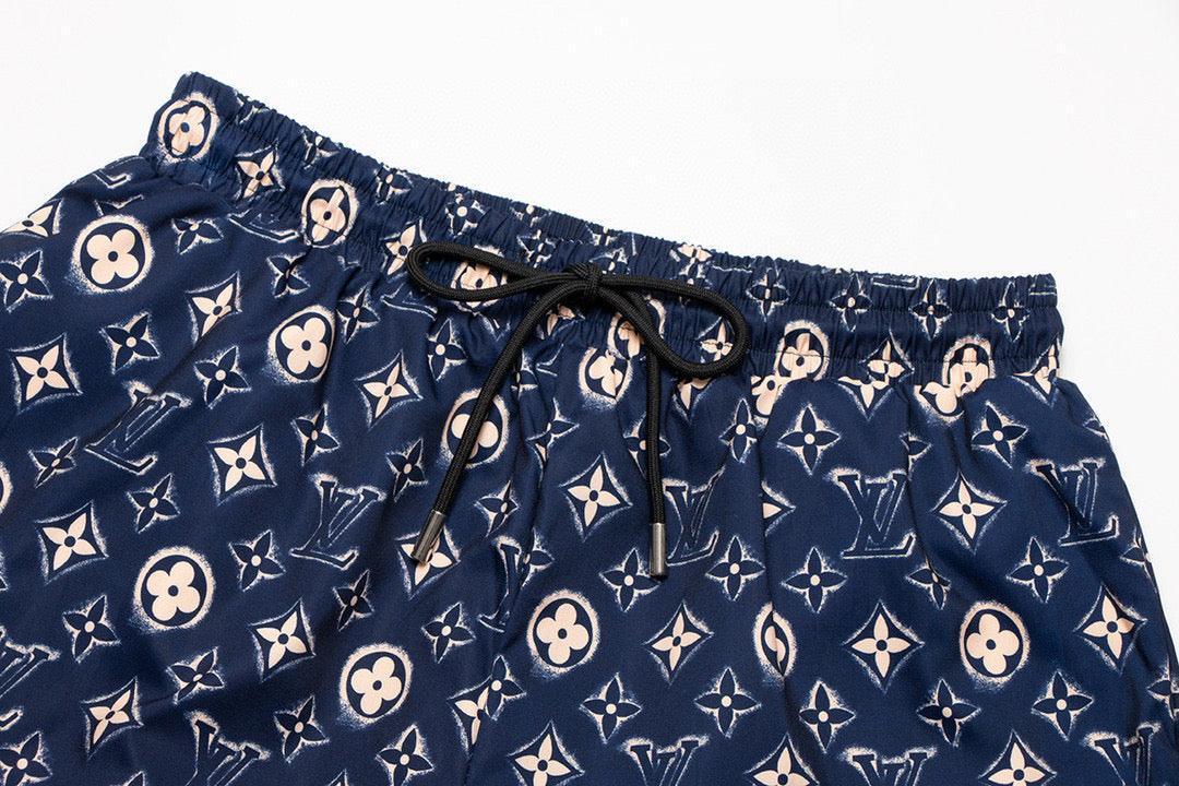 Louis Vuitton Sport Short Pant 'Blue' Banlieue91