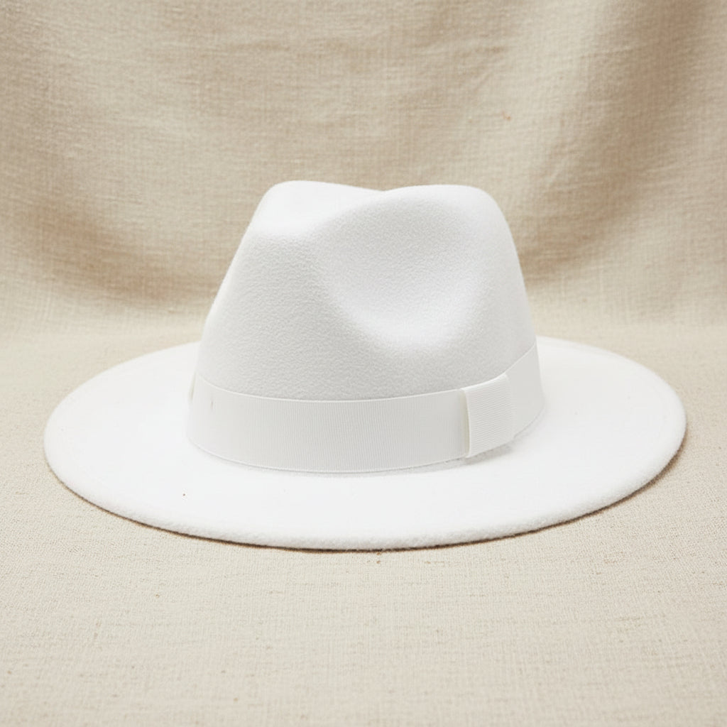 Wide Brim Bell Crown Wool Hat – Unisex Sun & Warmth Hat FitiqueFit