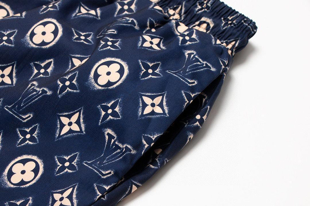 Louis Vuitton Sport Short Pant 'Blue' Banlieue91