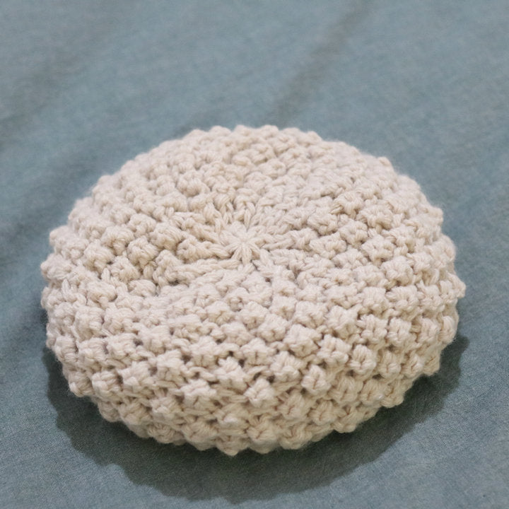 Women's Handmade Preppy Solid Color Knitted Beret FLIPSTYLEZLLC