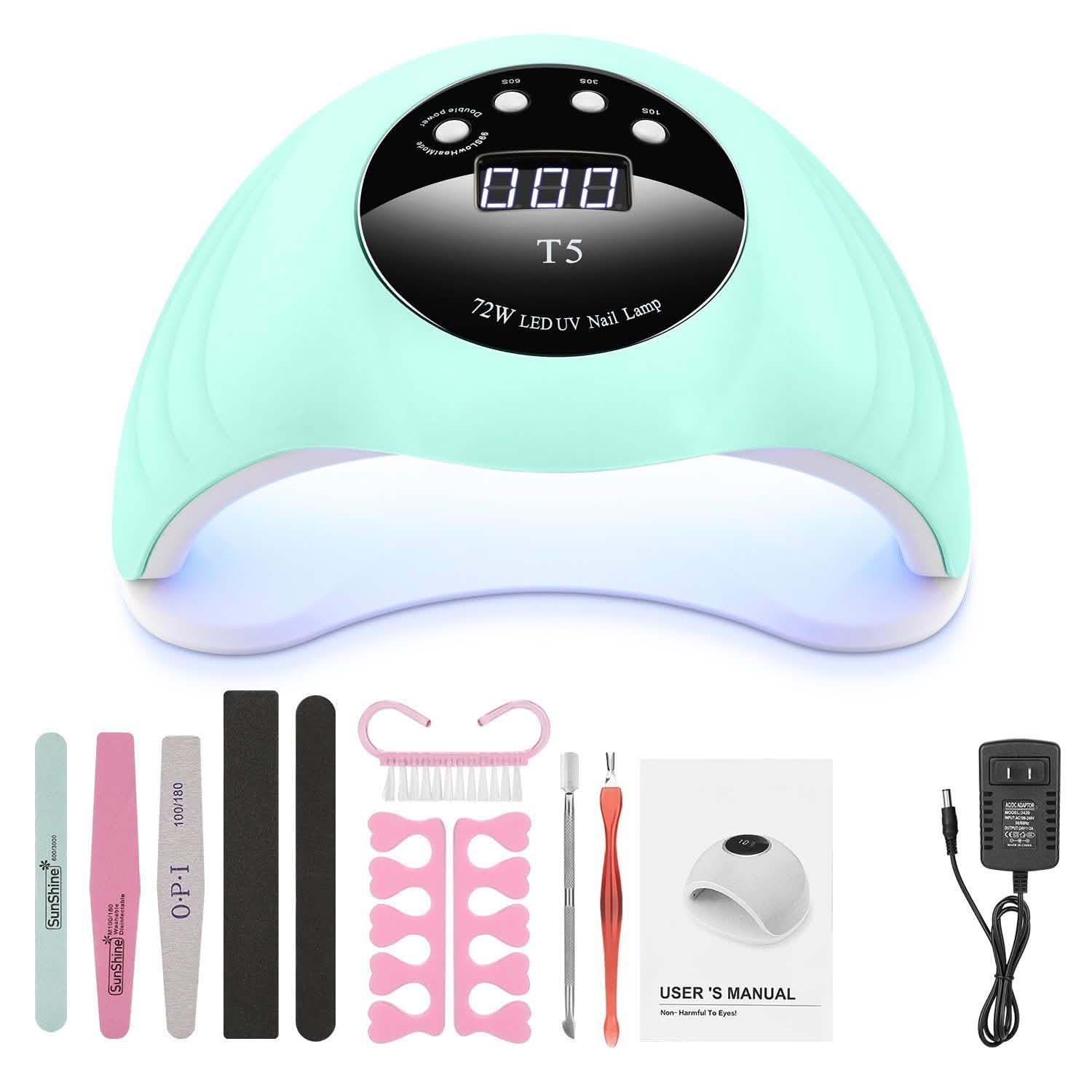 48W UV LED Gel Nail Lamp with 4 Timer DailySale