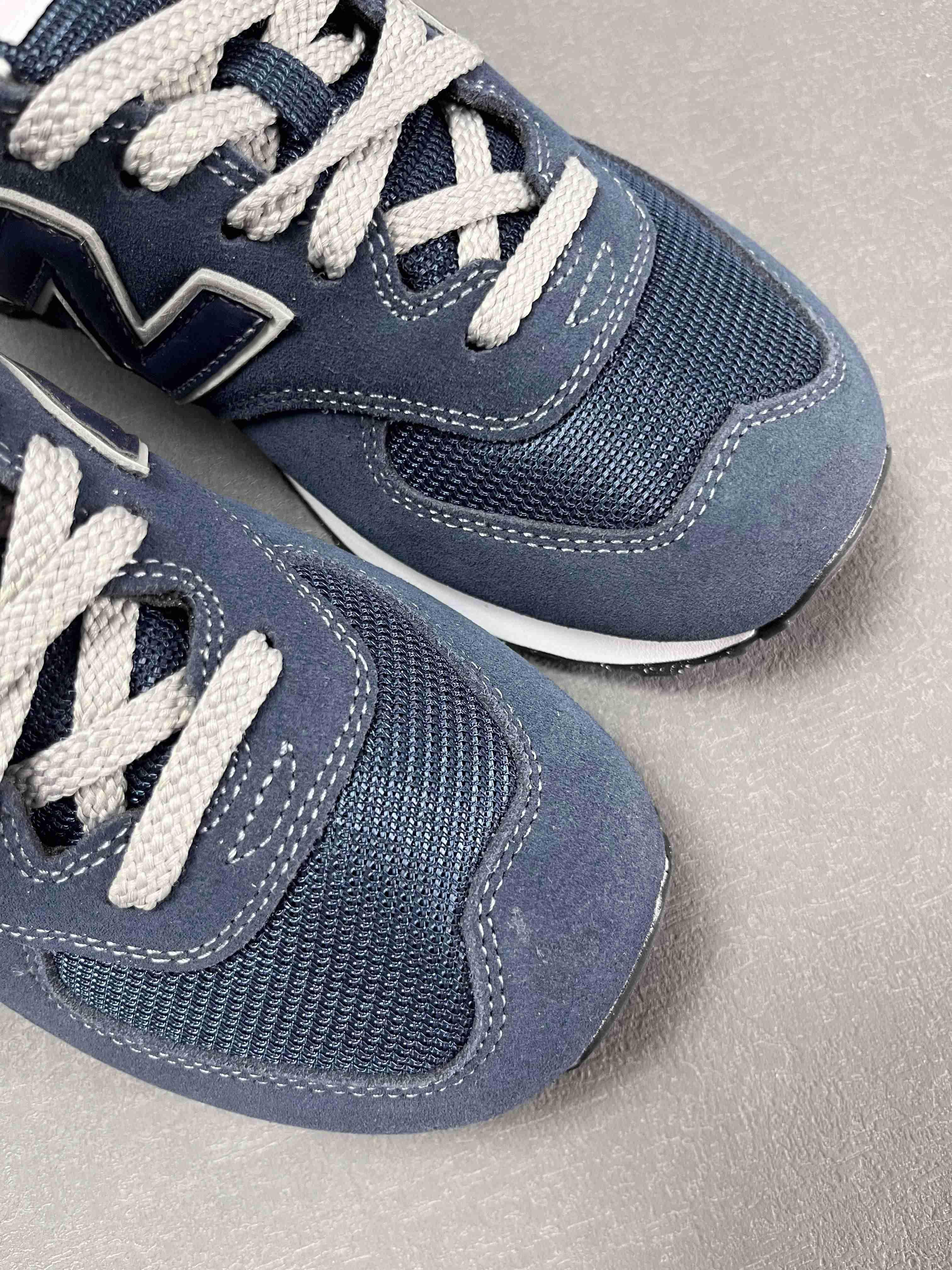 New Balance 574 Navy White Banlieue91