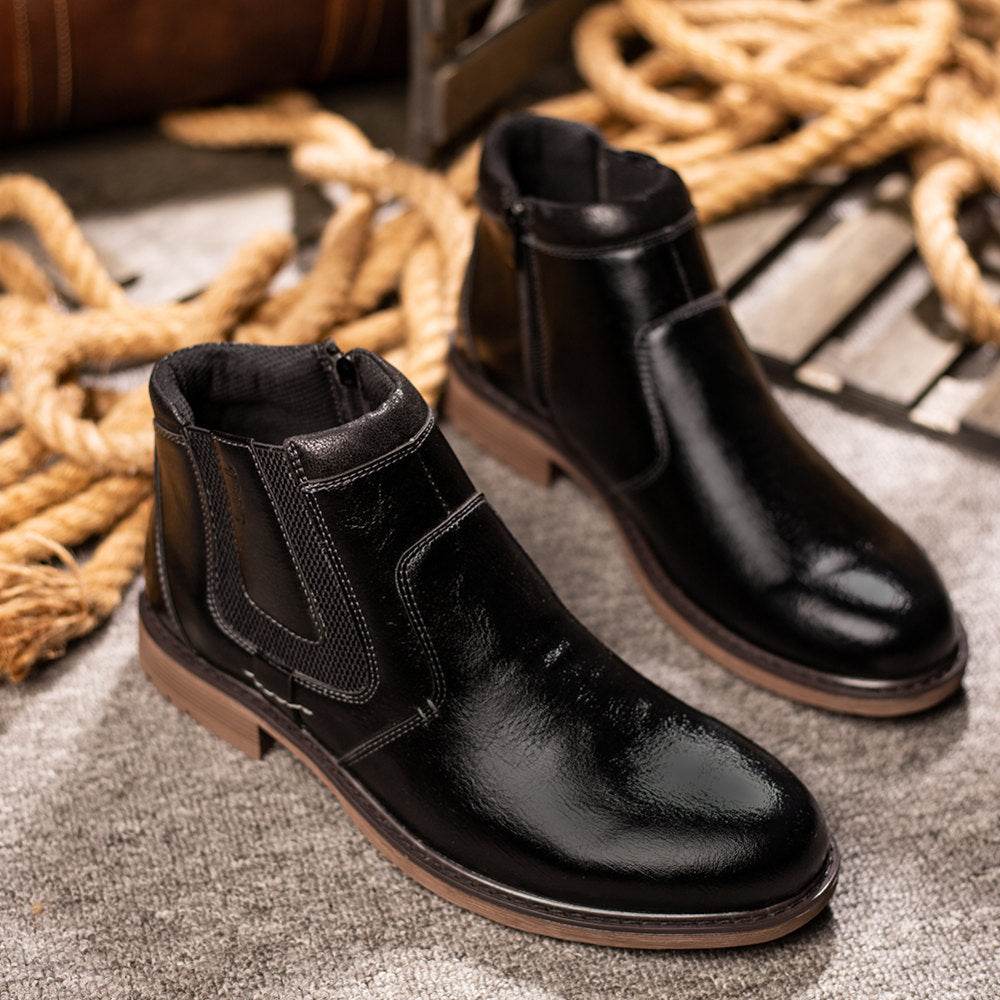 Martin Leather Work Non-Slip Men Shoes