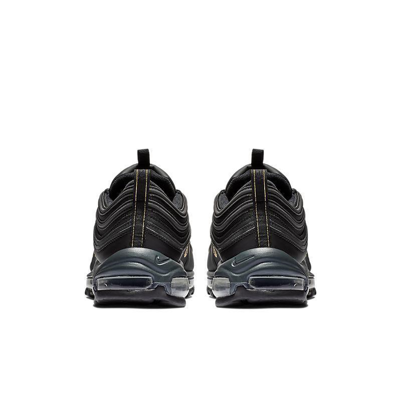 Nike Air Max 97 Leather Black Gold Banlieue91