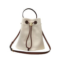 Burberry Check Drawstring Bucket Bag Banlieue91
