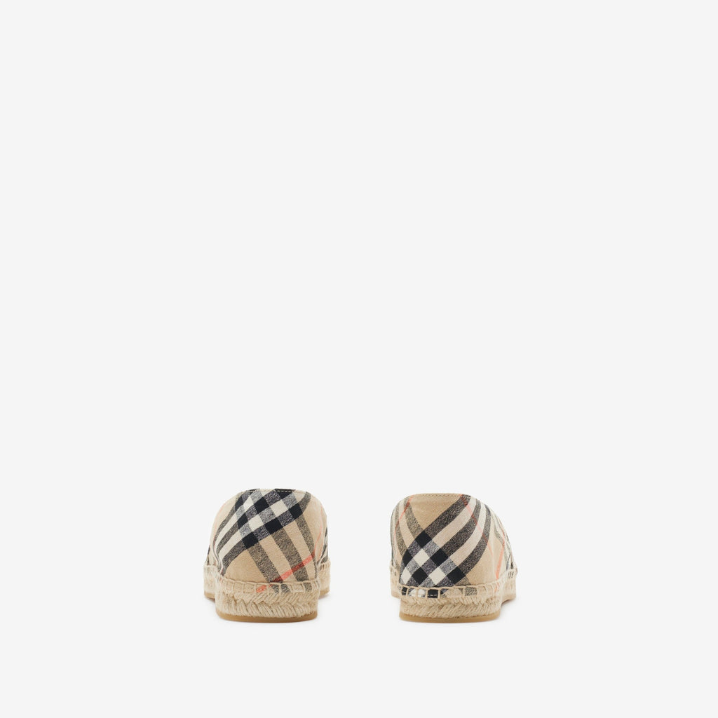 Burberry Check Mews Espadrilles Banlieue91