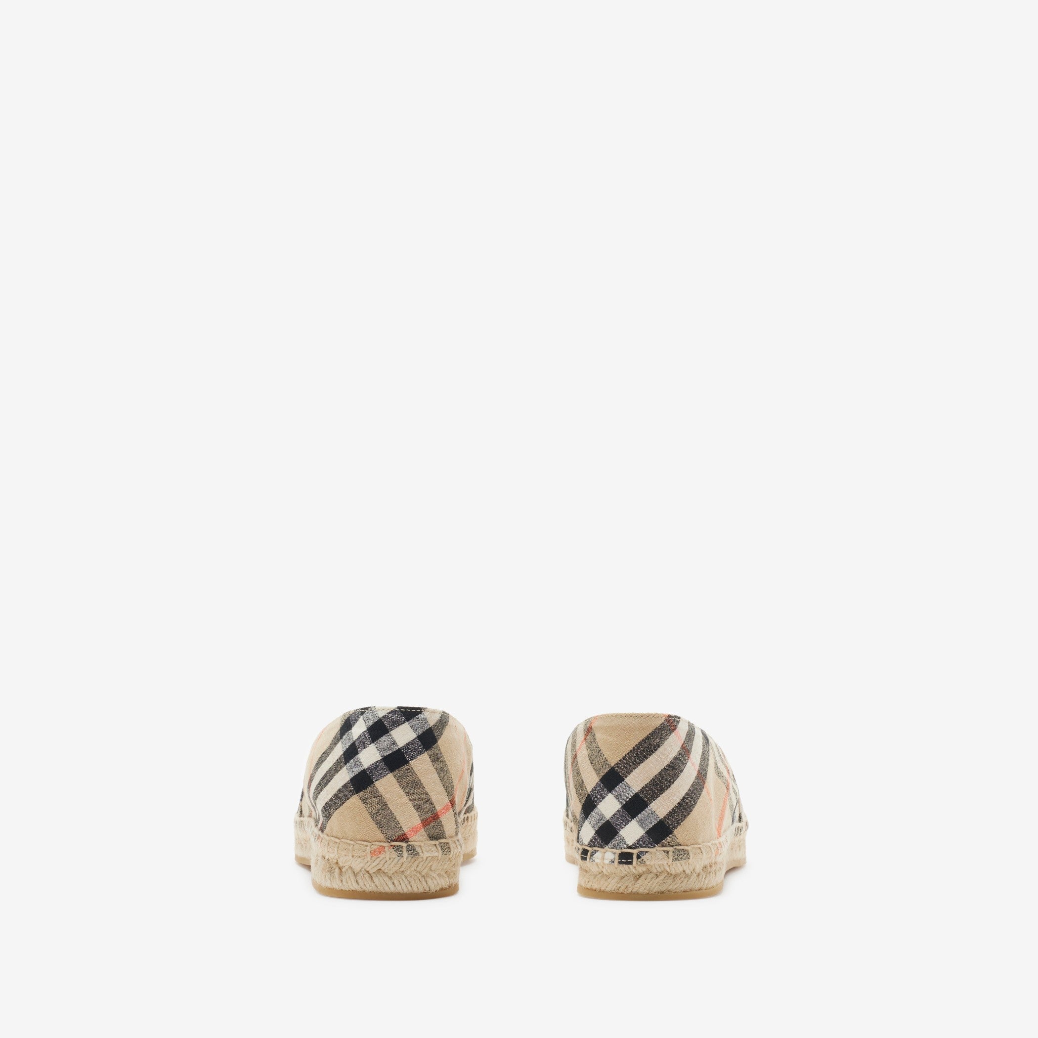 Burberry Check Mews Espadrilles Banlieue91