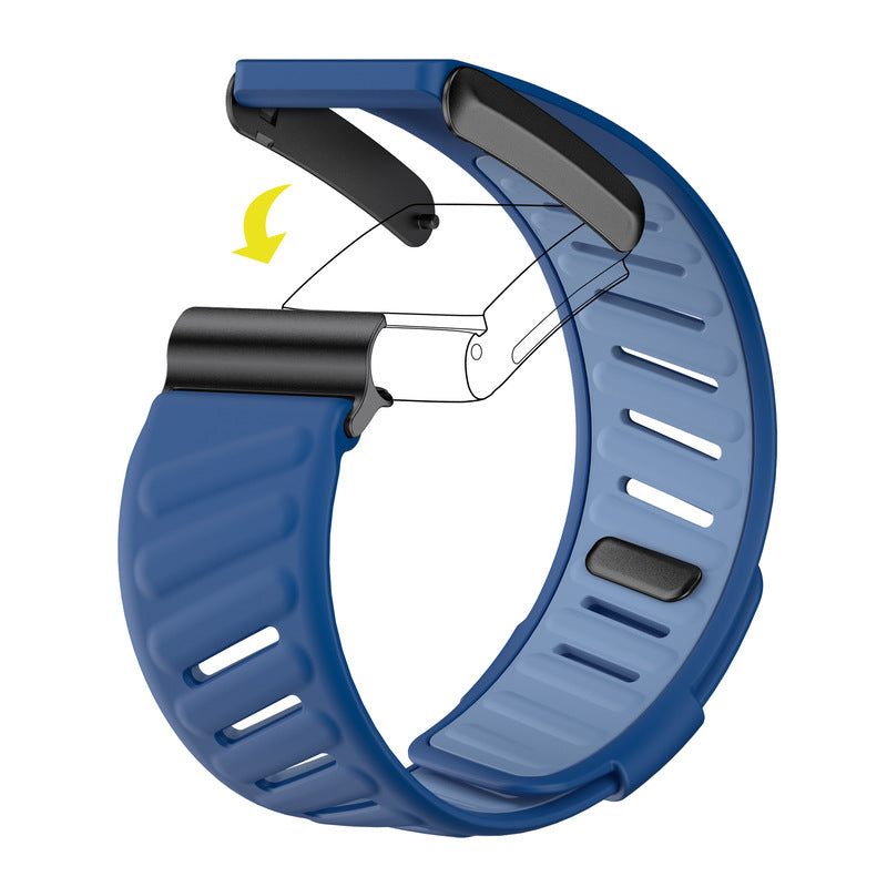 SportFlex Soft-Touch Silicone Wrist Band: a waterproof and sweatproof replacement band that is compatible with the WHOOP 4.0 HRM V.I.P Digital Presence