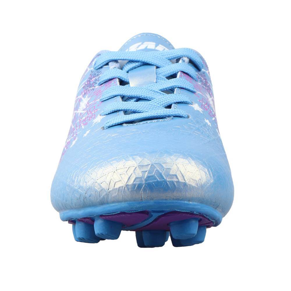 Vizari Sports Frost 3 Youth Firm Ground Soccer Cleats for Natural Grass and Outdoor Play- Blue Vizari Sports