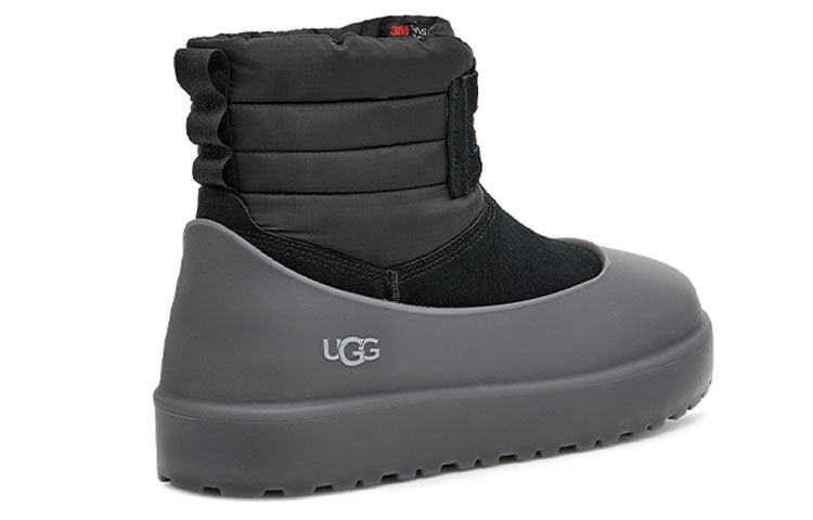 UGG Classic Mini Lace-Up Weather Boot 'Black'